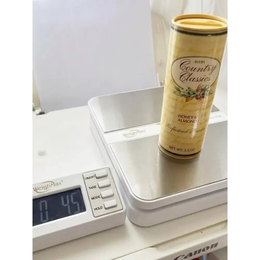AVON Vintage 1989 Country Classics Honey & Almond Perfumed Powder, New!
